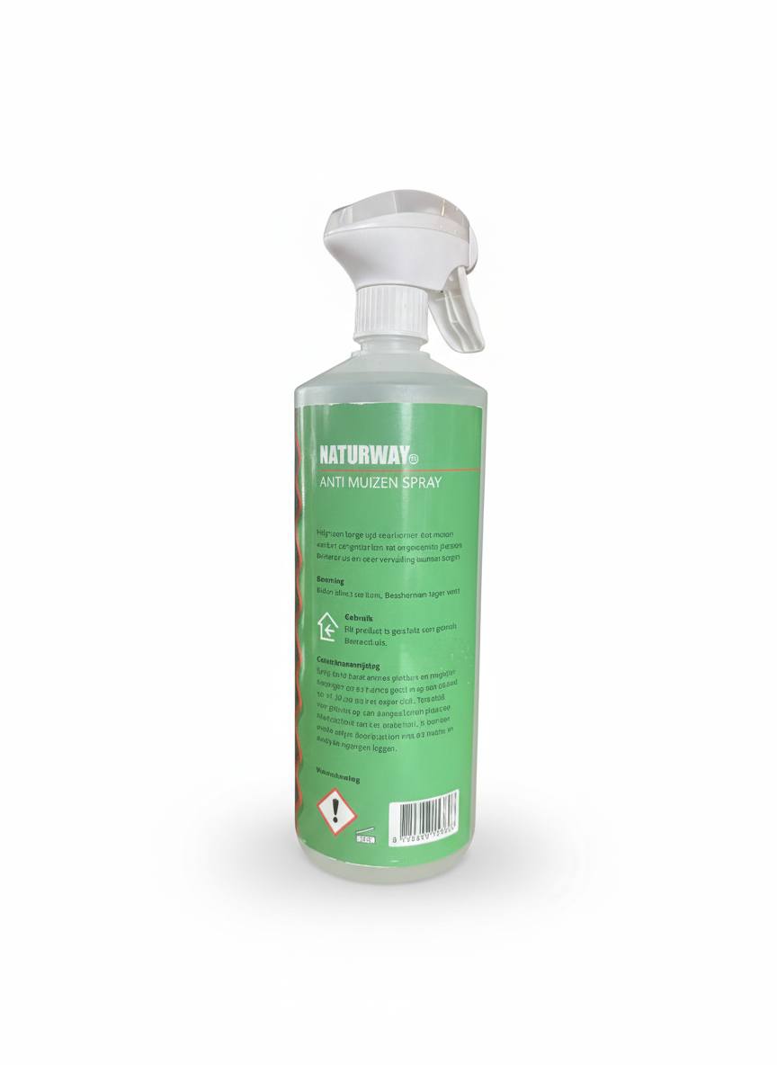 Naturway Anti Muizen Spray – Muizenverjager – 1 liter