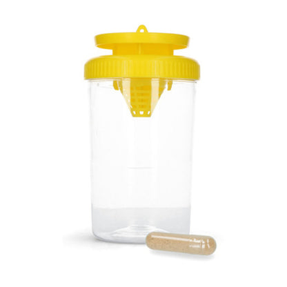 Zelf vliegen bestrijden met unieke vliegenval met lokstof