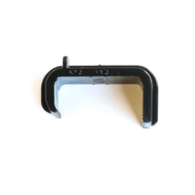Zwarte solar blocker klemmen om vogelwering aan zonnepanelen te bevestigen 3,5cm.