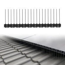 zwarte design vogelwering zonnepanelen 50 cm.