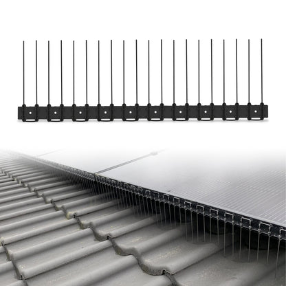 zwarte design vogelwering zonnepanelen 50 cm.