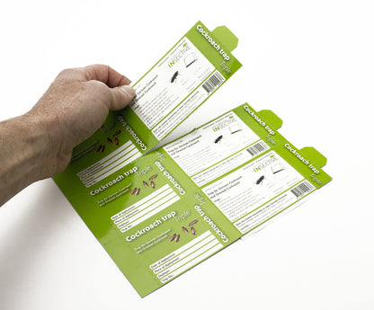 Insective kakkerlakken XL met lokstof