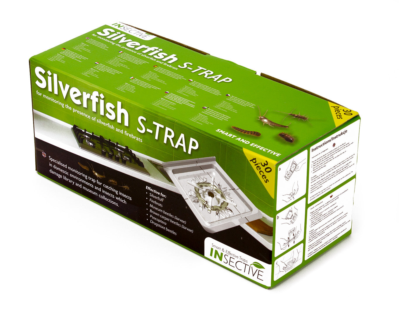 Zilvervisjesvallen Insective 30 stuks grootverpakking