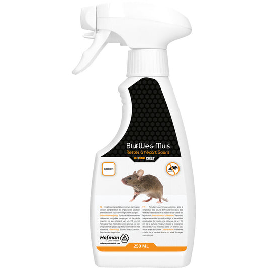 Knock Pest anti muizen spray - muizen verjager - stay away mouse