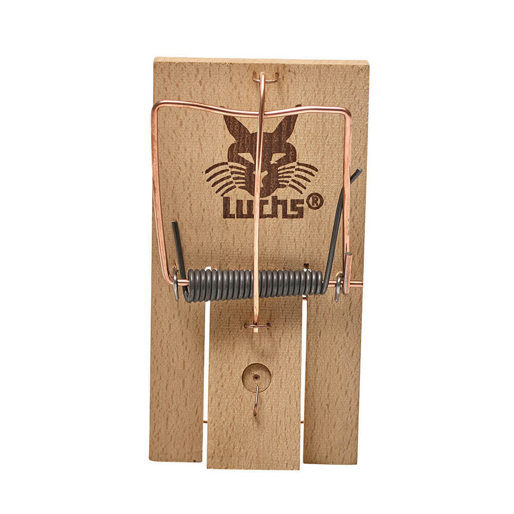 Houten muizenvallen – Klassieke muizenklemmen – 10 stuks
