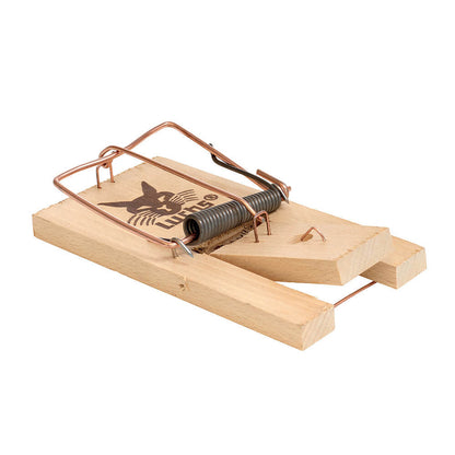 Houten muizenvallen – Klassieke muizenklemmen – 10 stuks