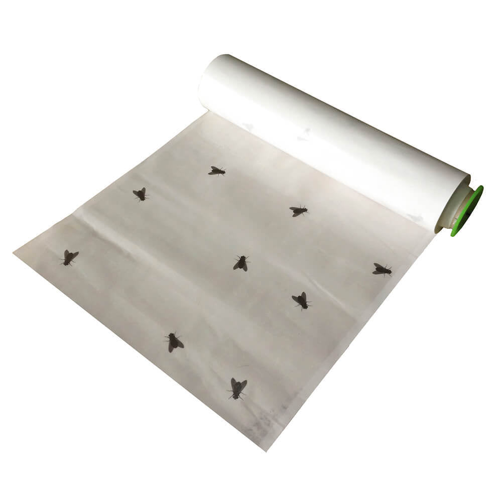 Insective Vliegenrol | 10 Meter Kleefpapier | Extra Aantrekkingskracht