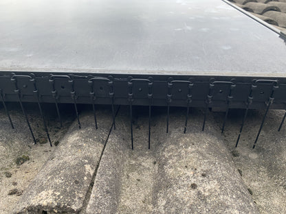 Zwarte Vogelwering voor Zonnepanelen | 50 cm | Nagenoeg Onzichtbaar