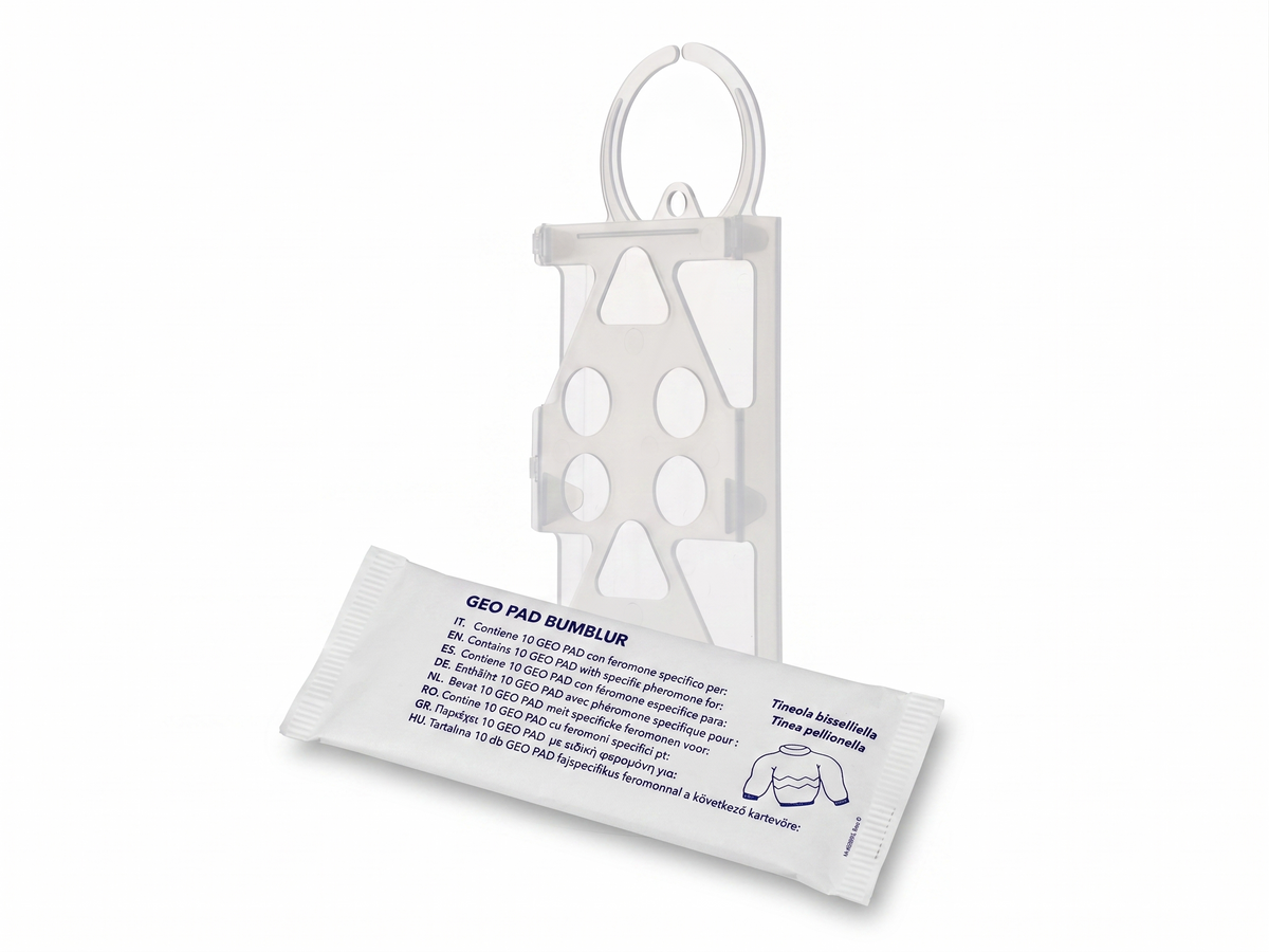 InPest GEO GEL PAD Kleermottenval – 10 stuks met hanger