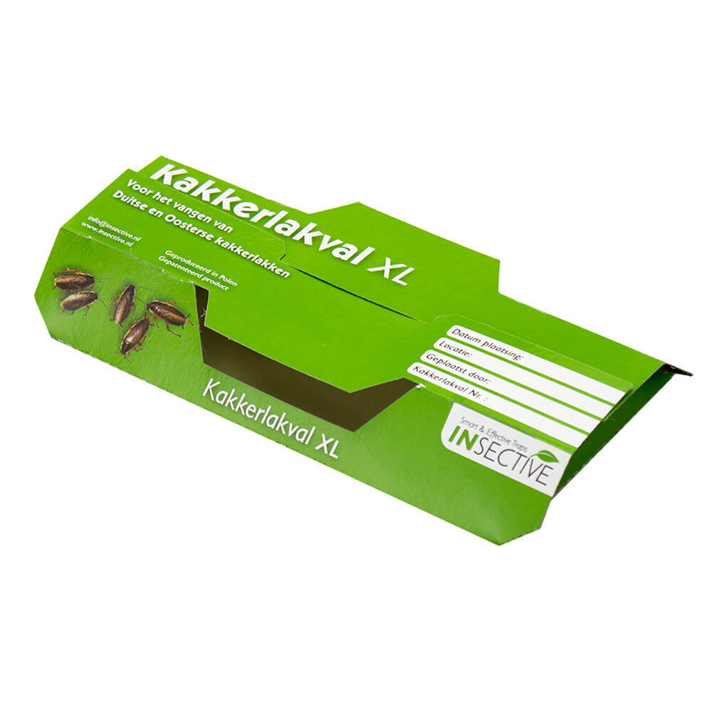 Insective Kakkerlakkenval XL | Met Lokstof | 30-60 Dagen Effectief