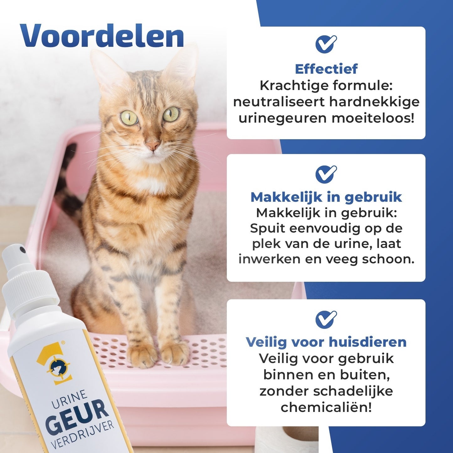 Smell Control Geurverfrisser | Muizen, Ratten & Huisdieren | 24 Uur Actief | Geurneutraliseerder