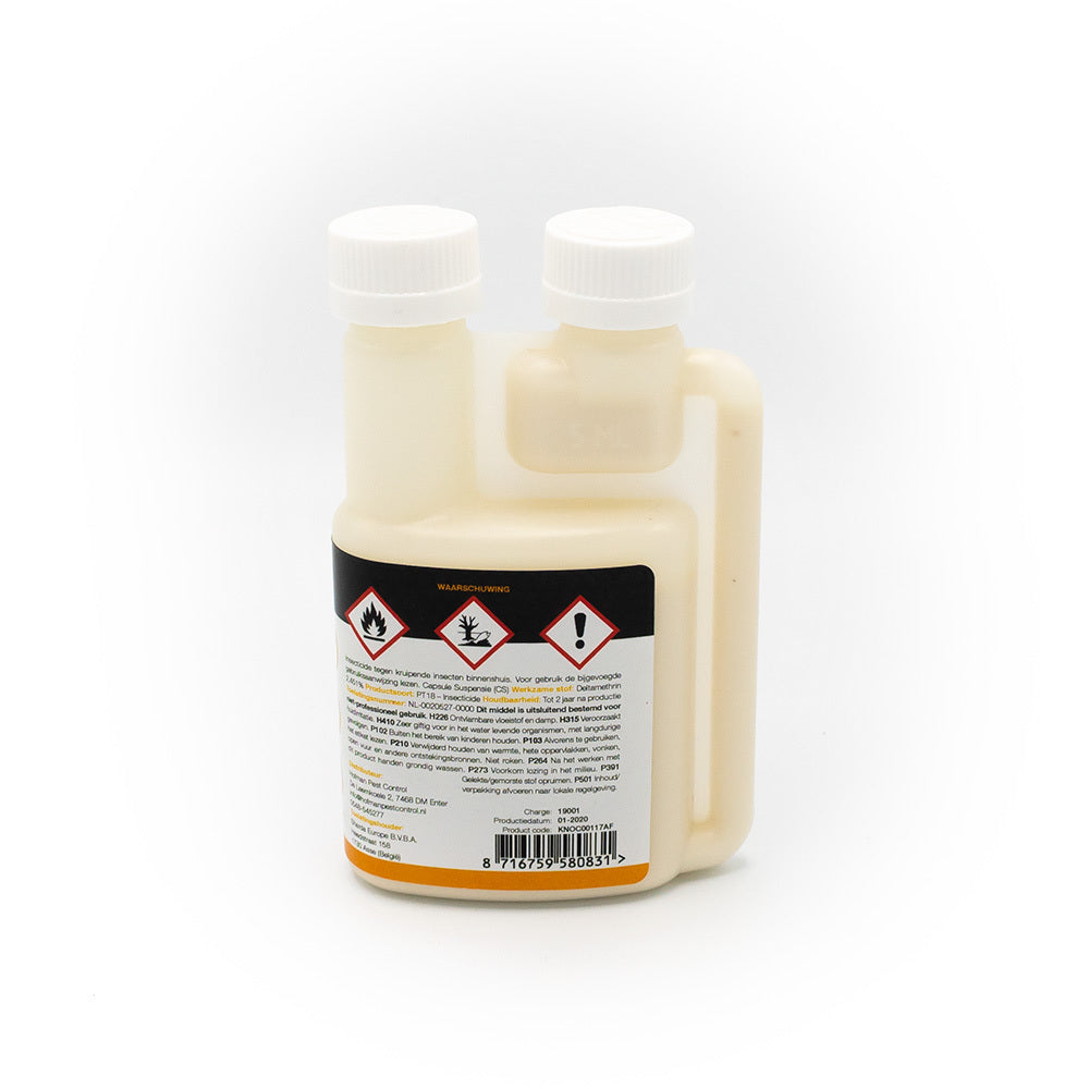 Knock Off Capsule Suspensie | 100 ml voor 200 m² | Kakkerlakken, Mieren & Bedwantsen