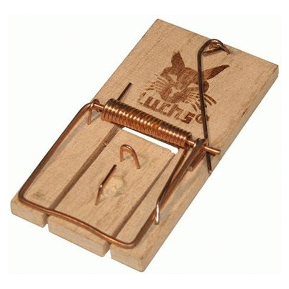 Houten muizenvallen – Klassieke muizenklemmen – 10 stuks