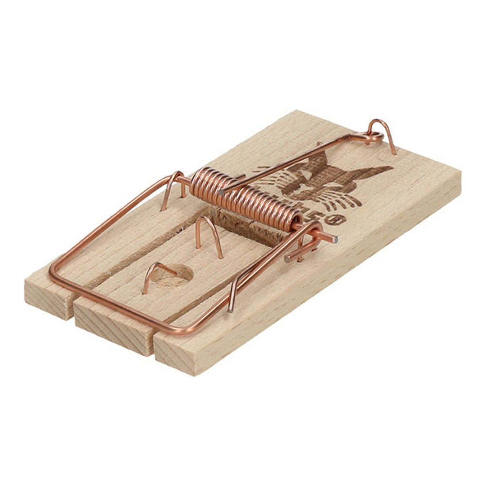 Houten muizenvallen – Klassieke muizenklemmen – 10 stuks