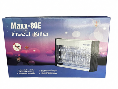 Maxx-80E vliegenlamp 30W – Met elektrocutierooster