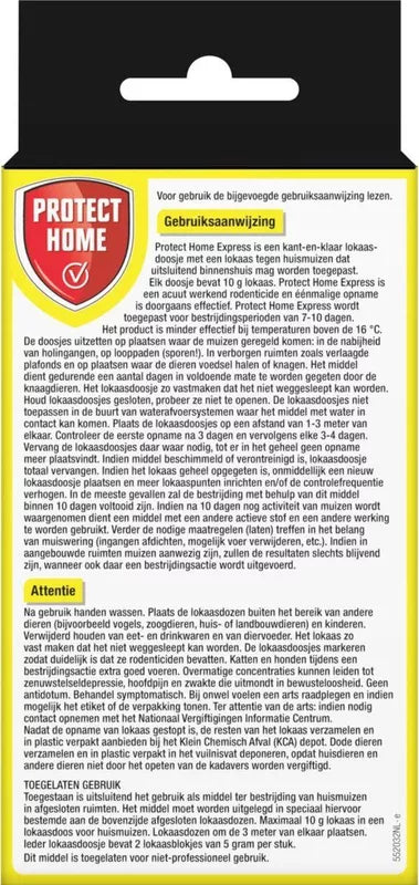 Protect Home Express Lokdoos Muizen – 1 Stuk