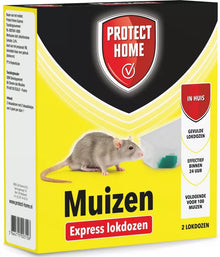 Protect Home Express Lokdozen Muizen – 2 Stuks
