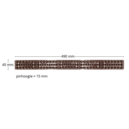 Anti-Klimstrips | 50 cm | Katten & Vogels Weren | Schutting, Muur & Dakrand