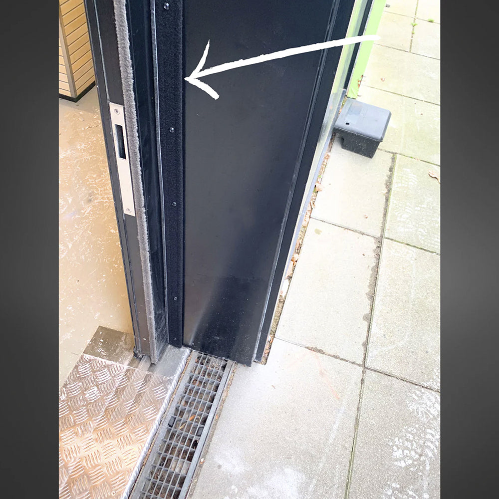 RAXIT QUICK Deurstrip | 1 Meter | 20 mm | Reguliere & Automatische Deuren | Knaagdierwering