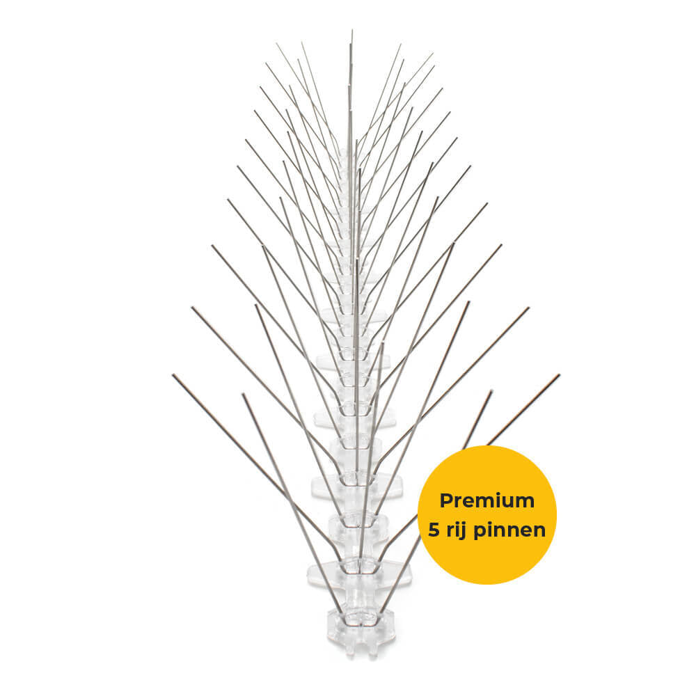 Kattenwering voor Schuttingen | 1 Meter (2 Strips) | Hoge Pinnen