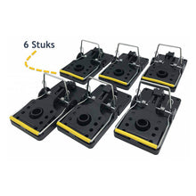 Rattenklem | 6 Stuks | Extra Sterke Veer | Harde Slagkracht | 14 x 7,5 x 7 cm