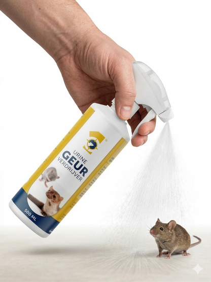 Urinegeur Verwijderaar | Muizen, Ratten, Katten & Honden | Moleculaire Neutralisatie | Binnen & Buiten