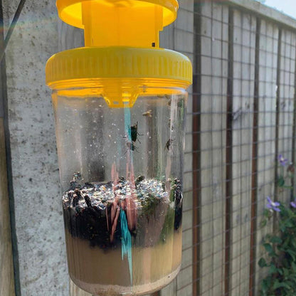 Knock Off Flynip Vliegenval | Biologische Lokstof | Duizenden Vliegen | Terras & Tuin