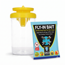 Knock Off Flynip Vliegenval | Biologische Lokstof | Duizenden Vliegen | Terras & Tuin
