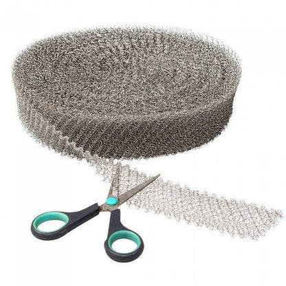 RVS Weringsgaas | 5 Meter | 5 cm Breed | Muizen, Wespen & Spouwmuren | 316L Staal