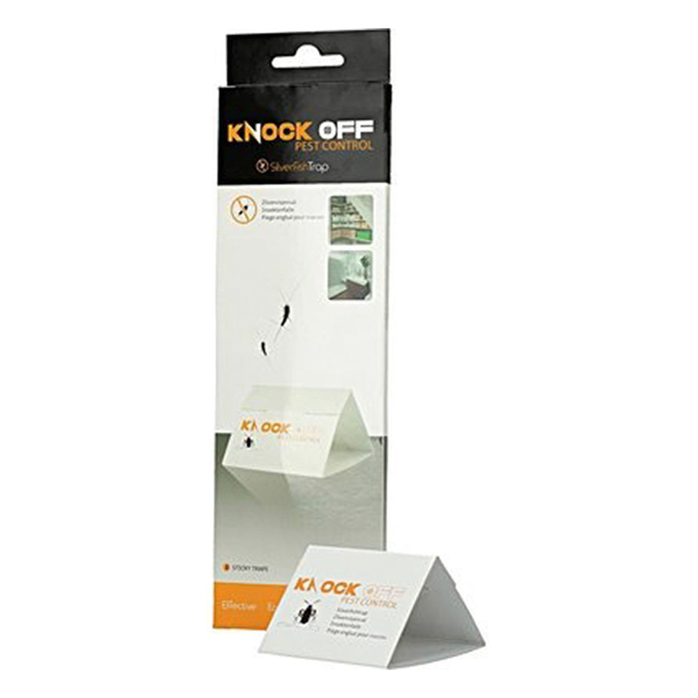 Knock Off Zilvervisjesval | 3 Pakjes = 9 Vallen | Feromoonval | Monitoren & Wegvangen